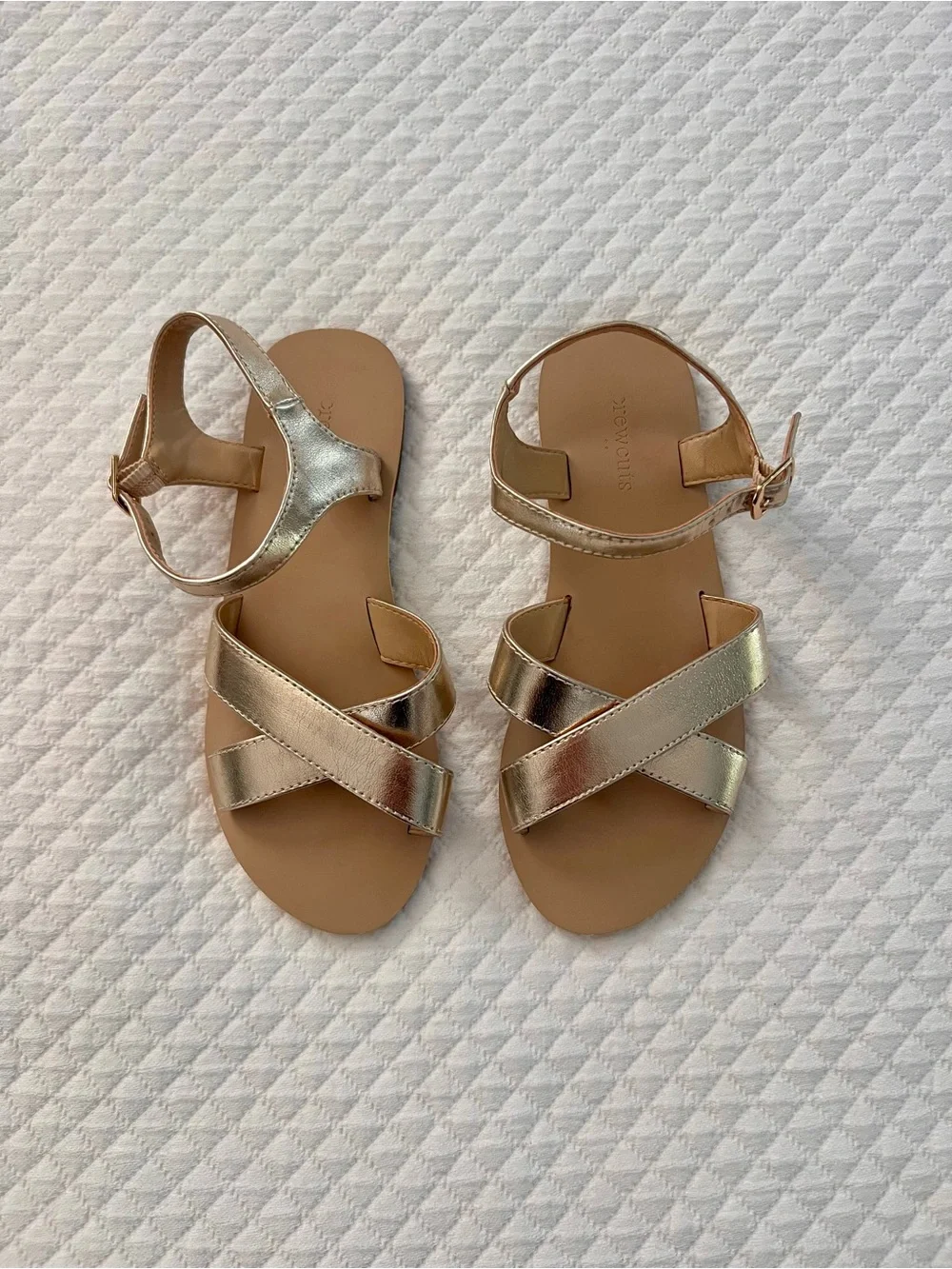 Crewcuts metallic gold